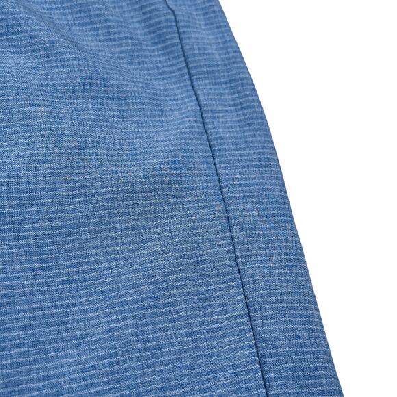 Travis Mathew Golf Shorts Mens 32 Blue Stretch Flat Front Performance Pockets - Picture 3 of 7